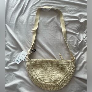 Uniqulo Round Mini Crochet Bag